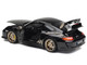 2009 Porsche 911 GT3 RS Black with Gold Accents and Wheels 1/18 Diecast Model Car Norev 187563 2009 Porsche 911 GT3 RS Black with Gold Accents and Wheels 1/18 Diecast Model Car Norev 187563