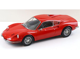 1968 Dino 246 GT Red 1/18 Diecast Model Car Norev 187800