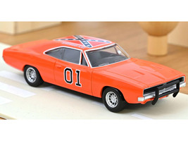 1969 Dodge Charger #01 General Lee Orange 1/43 Diecast Model Car Norev 950003