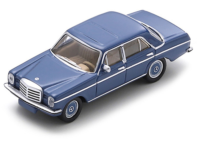 Mercedes Benz 8 W114 Sedan Blue 1/87 (HO) Diecast Model Car Schuco 452676200