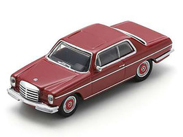 Mercedes Benz 8 W114 Coupe Red 1/87 (HO) Diecast Model Car Schuco 452676300