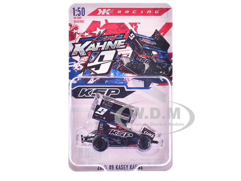 Winged Sprint Car #9 Kasey Kahne KSP Hendrick Cars 2025 1/50 Diecast Model Car ACME A5025000