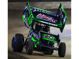 Winged Sprint Car #41 Carson Macedo Albaugh Jason Johnson Racing 2025 1/50 Diecast Model Car ACME A5025008