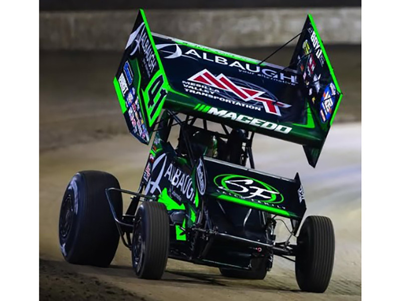 Winged Sprint Car #41 Carson Macedo Albaugh Jason Johnson Racing 2025 1/50 Diecast Model Car ACME A5025008