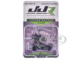 Winged Sprint Car #41 Carson Macedo Albaugh Jason Johnson Racing 2025 1/50 Diecast Model Car ACME A5025008