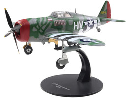 Republic P 47 Thunderbolt Fighter Aircraft Lt Col Francis S Gabby Gabreski United States Army Air Forces 1/72 Diecast Model Militaria Die Cast 27298-42