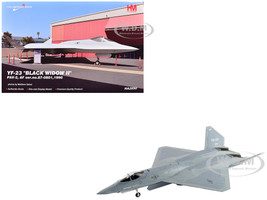 Northrop YF 23 Black Widow II Stealth Fighter Aircraft #87 0801 PAV 2 1990 United States Air Force Air Power Series 1/72 Diecast Model Hobby Master HA2850