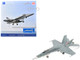 McDonnell Douglas F A 18C Hornet Aircraft VFA 15 Retro TAC Demo Jet VFA 106 Gladiators 2017 United States Navy Air Power Series 1/72 Diecast Model Hobby Master HA3590