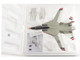 Grumman F 14A Tomcat Fighter Aircraft Bicentennial Scheme VF 124 1976 United States Navy Air Power Series 1/72 Diecast Model Hobby Master HA5259