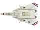 Grumman F 14A Tomcat Fighter Aircraft Bicentennial Scheme VF 124 1976 United States Navy Air Power Series 1/72 Diecast Model Hobby Master HA5259