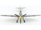 Messerschmitt Bf 109E 3 Fighter Aircraft White 2 Jan Reznak 13 slow JG 52 Kraznodar USSR 1943 German Luftwaffe Air Power Series 1/48 Diecast Model Hobby Master HA8724