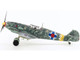 Messerschmitt Bf 109E 3 Fighter Aircraft White 2 Jan Reznak 13 slow JG 52 Kraznodar USSR 1943 German Luftwaffe Air Power Series 1/48 Diecast Model Hobby Master HA8724