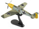 Messerschmitt Bf 109E 3 Fighter Aircraft White 4 Unteroffizier Horst Perez 4 JG 26 1940 German Luftwaffe Air Power Series 1/48 Diecast Model Hobby Master HA8730
