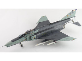 McDonnell Douglas F 4G Phantom II Fighter Bomber Aircraft Wild Weasels 69 7253 561st TFS 35th TFW George AFB 1991 United States Air Force Air Power Series 1/72 Diecast Model Hobby Master HA19075