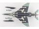 McDonnell Douglas F 4G Phantom II Fighter Bomber Aircraft Wild Weasels 69 7253 561st TFS 35th TFW George AFB 1991 United States Air Force Air Power Series 1/72 Diecast Model Hobby Master HA19075