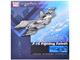 Lockheed F 16C Fighting Falcon Fighter Aircraft 86 0335 Blue Splinter 354th Wing 18th AGRS Eielson AFB 2018 United States Air Force Air Power Series 1/72 Diecast Model Hobby Master HA38005