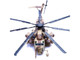 Sikorsky CH 53E Super Stallion Helicopter #70 162493 HMH 466 Wolfpack The Infamous Nekkid Lady Operation Desert Shield Storm 1991 United States Marine Corps 1/72 Diecast Model Panzerkampf 14060PC70
