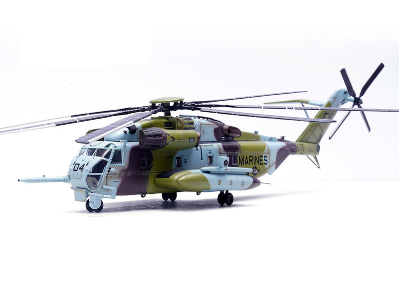 Sikorsky CH 53E Super Stallion Helicopter #04 161184 HMH 464 Condors MCAS New River 1990 United States Marine Corps 1/72 Diecast Model Panzerkampf 14060PD04