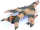 Mikoyan Gurevich MiG 19PM Farmer E Fighter Aircraft Red 335 East German Air Force 1/72 Diecast Model Panzerkampf 14643PA