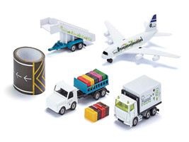 Airport 14 piece Set Diecast Models Siku SK6312