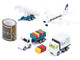 Airport 14 piece Set Diecast Models Siku SK6312 Airport 14 piece Set Diecast Models Siku SK6312