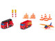 Fire Brigade 11 piece Set Diecast Models Siku SK6330