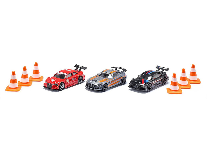 Race Cars 3 Car Set Diecast Models Siku SK6331