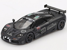McLaren F1 GTR #59 Yannick Dalmas JJ Lehto Masanori Sekiya Post Race Weathered Winner 24 Hours of Le Mans 1995 Limited Edition 1/64 Diecast Model Car Mini GT MGT00870
