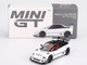 Mazda AZ 1 Liberty Walk LB40 RHD Right Hand Drive White with Black Top 2024 Tokyo Auto Salon Limited Edition 1/64 Diecast Model Car Mini GT MGT00953
