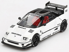 Mazda AZ 1 Liberty Walk LB40 RHD Right Hand Drive White with Black Top 2024 Tokyo Auto Salon Limited Edition 1/64 Diecast Model Car Mini GT MGT00953