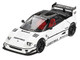 Mazda AZ 1 Liberty Walk LB40 RHD Right Hand Drive White with Black Top 2024 Tokyo Auto Salon Limited Edition 1/64 Diecast Model Car Mini GT MGT00953