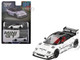 Mazda AZ 1 Liberty Walk LB40 RHD Right Hand Drive White with Black Top 2024 Tokyo Auto Salon Limited Edition 1/64 Diecast Model Car Mini GT MGT00953