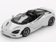 McLaren 750S Spider Cirrus Gray Limited Edition 1/64 Diecast Model Car Mini GT MGT00973