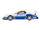 Mazda RX 7 LB-Super Silhouette RHD Right Hand Drive IMSA White and Blue Limited Edition 1/64 Diecast Model Car Mini GT MGT01011 Mazda RX 7 LB-Super Silhouette RHD Right Hand Drive IMSA White and Blue Limited Edition 1/64 Diecast Model Car Mini GT MGT01011