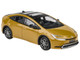 2023 Toyota Prius Maximum Yellow with Black Top and Sun Roof 1/64 Diecast Model Car Paragon Models PA-55607 2023 Toyota Prius Maximum Yellow with Black Top and Sun Roof 1/64 Diecast Model Car Paragon Models PA-55607