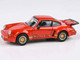 Porsche 911 Carrera RSR 3 0 Guards Red with Gold Stripes and Wheels 1/64 Diecast Model Car Paragon Models PA-55796