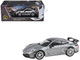 2025 Porsche 911 GT3 992 2 GT Silver Metallic with Carbon Stripe 1/64 Diecast Model Car Paragon Models PA-55872 2025 Porsche 911 GT3 992 2 GT Silver Metallic with Carbon Stripe 1/64 Diecast Model Car Paragon Models PA-55872