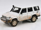2014 Toyota Land Cruiser 76 White Dirty Off Road Effect 1/64 Diecast Model Car Paragon Models PA-56312