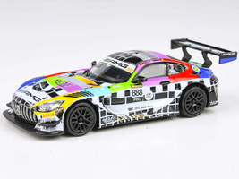 Mercedes AMG GT3 #888 Maro Engel Mikael Grenier Maxime Martin GruppeM Racing Bathurst 12 Hour 2025 1/64 Diecast Model Car Paragon Models PA-56361