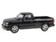 2006 Chevrolet Silverado 454 LSX Pickup Truck Onyx Black 1/64 Diecast Model Car Paragon Models PB-55381