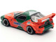 Mazda RX7 FC3S Pandem Aero RHD Right Hand Drive #55 Red and Green Hong Kong Toycar Salon 2025 Event Edition 1/64 Diecast Model Car Inno Models IN64-RX7FCP-HKTS25