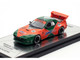 Mazda RX7 FC3S Pandem Aero RHD Right Hand Drive #55 Red and Green Hong Kong Toycar Salon 2025 Event Edition 1/64 Diecast Model Car Inno Models IN64-RX7FCP-HKTS25