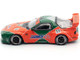 Mazda RX7 FC3S Pandem Aero RHD Right Hand Drive #55 Red and Green Hong Kong Toycar Salon 2025 Event Edition 1/64 Diecast Model Car Inno Models IN64-RX7FCP-HKTS25