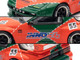 Mazda RX7 FC3S Pandem Aero RHD Right Hand Drive #55 Red and Green Hong Kong Toycar Salon 2025 Event Edition 1/64 Diecast Model Car Inno Models IN64-RX7FCP-HKTS25