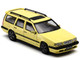 Volvo 850 T 5R Estate Wagon Cream Yellow 1/64 Diecast Model Car Pop Race PR64-850-CYL