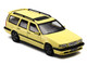 Volvo 850 T 5R Estate Wagon Cream Yellow 1/64 Diecast Model Car Pop Race PR64-850-CYL