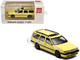 Volvo 850 T 5R Estate Wagon Cream Yellow 1/64 Diecast Model Car Pop Race PR64-850-CYL