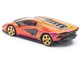 Lamborghini Countach LPI 800 4 Blu Hal Metallic 1/64 Diecast Model Car Pop Race PR640175