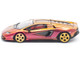 Lamborghini Countach LPI 800 4 Blu Hal Metallic 1/64 Diecast Model Car Pop Race PR640175