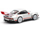 Singer DLS Turbo White with Red Stripes 1/64 Diecast Model Car Pop Race PR640226